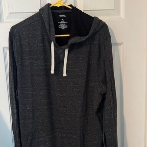 Sonoma Super Soft Double Layer Lightweight Charcoal Hoodie